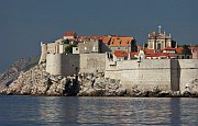 View of Dubrovnik from the Lokrum Ferry